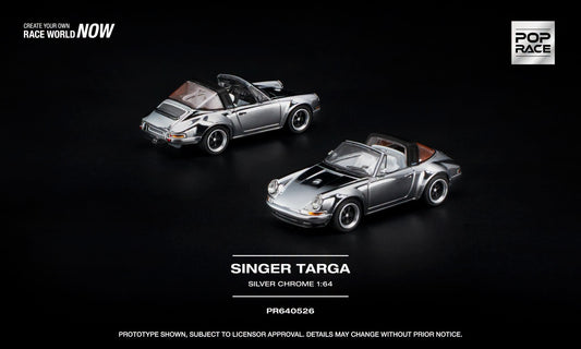 POP RACE Porsche 911 Targa Singer 1967 | 1:64 - PRE ORDER