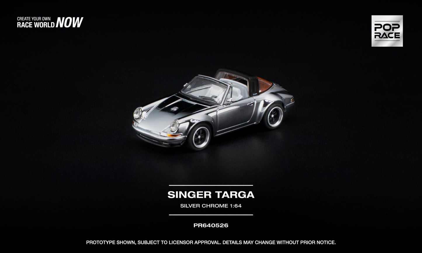 POP RACE Porsche 911 Targa Singer 1967 | 1:64 - PRE ORDER