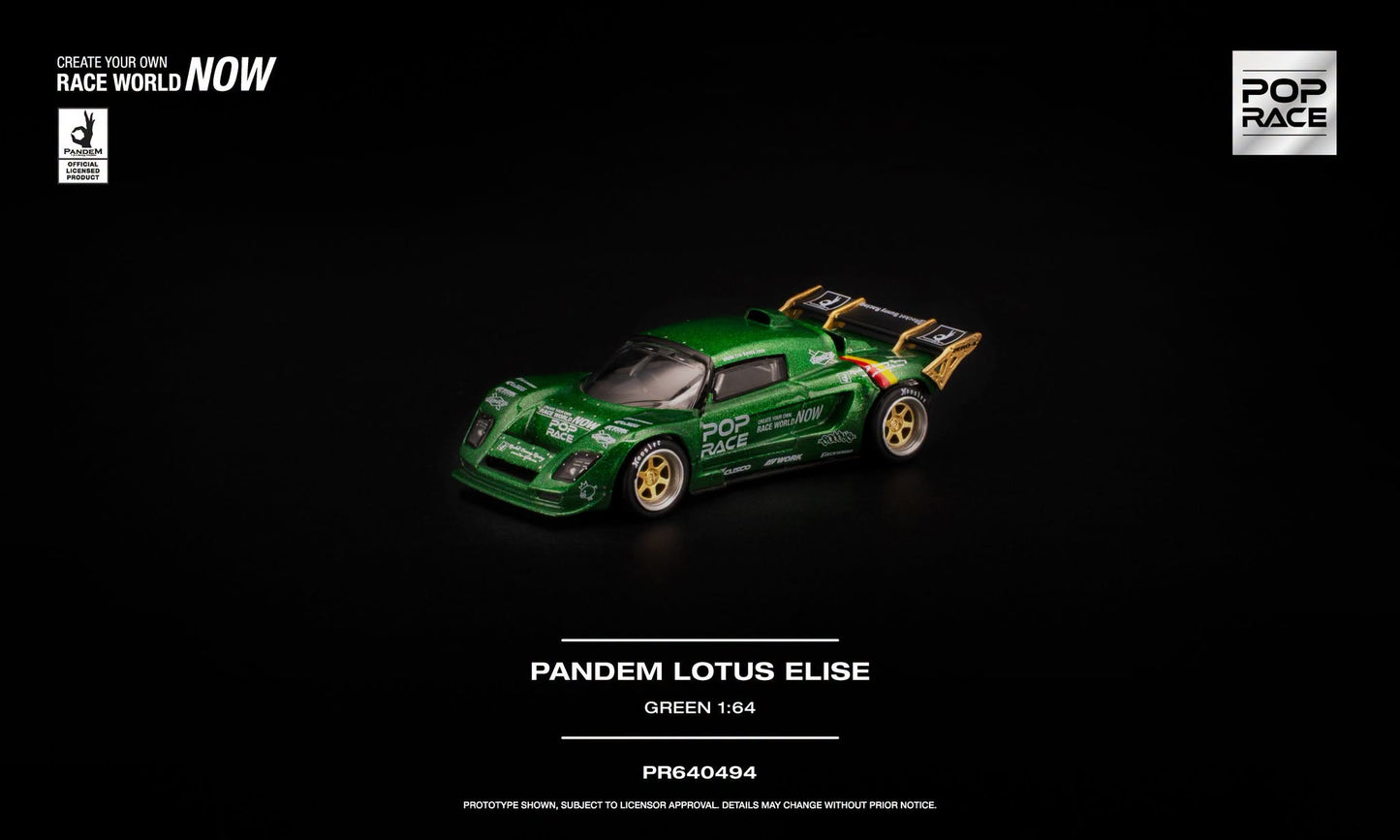 POP RACE Lotus Elise Pandem 2006  | 1:64 - PRE ORDER
