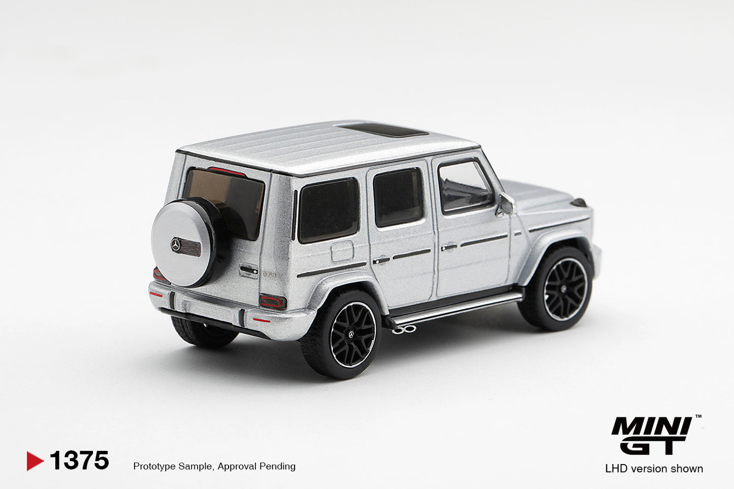 MINI GT Mercedes-AMG G63 Silver Metallic | 1375 - PRE ORDER