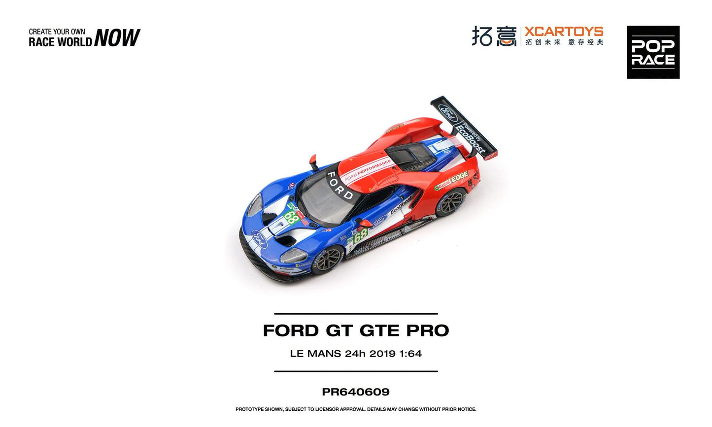 POP RACE Ford GT GTE PRO 24h Le Mans 2019 | 1:64 - PRE ORDER