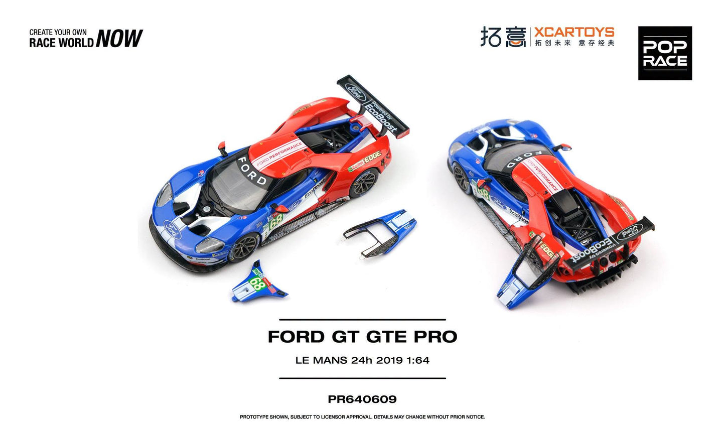 POP RACE Ford GT GTE PRO 24h Le Mans 2019 | 1:64 - PRE ORDER