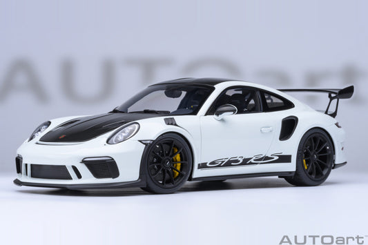 AUTOART Porsche 911 (991.2) GT3 RS Weissach 2017 | White 1:18