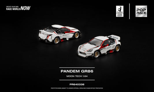 POP RACE Toyota GR 86 Pandem 2022 | 1:64 - PRE ORDER