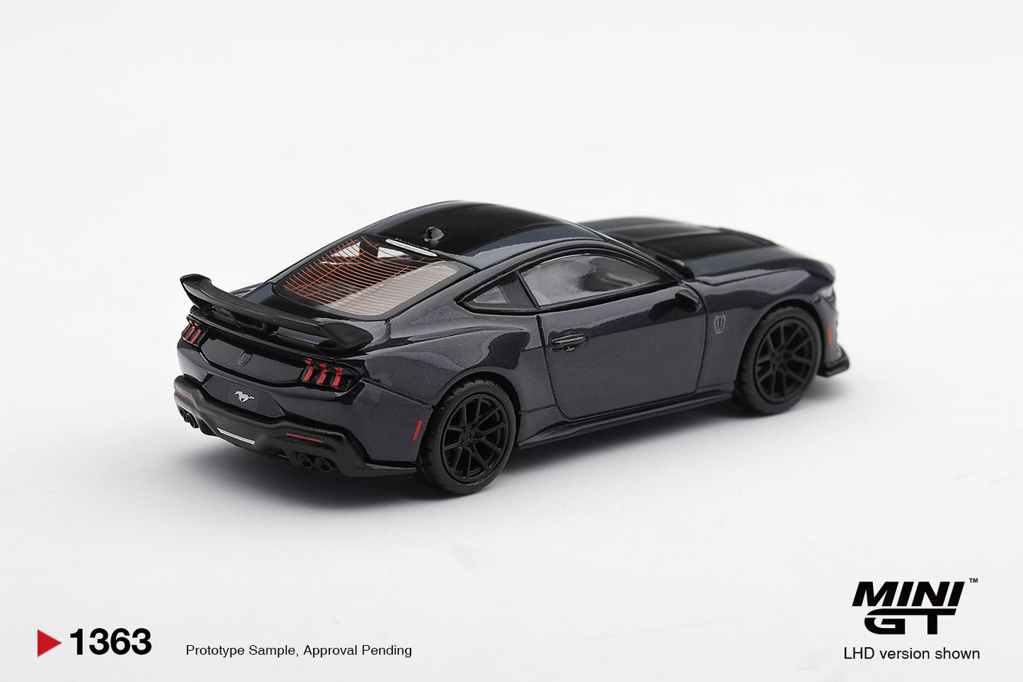 MINI GT Ford Mustang Dark Horse Blue Ember | 1363 - PRE ORDER