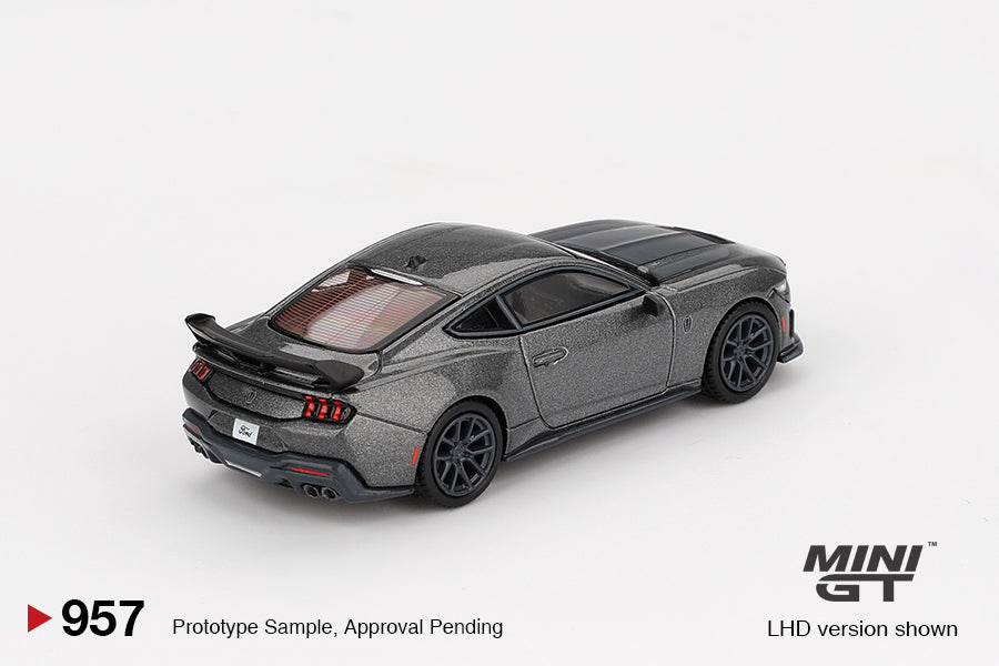 MINI GT Ford Mustang Dark Horse 2024 Carbonized Gray | 957 - PRE ORDER