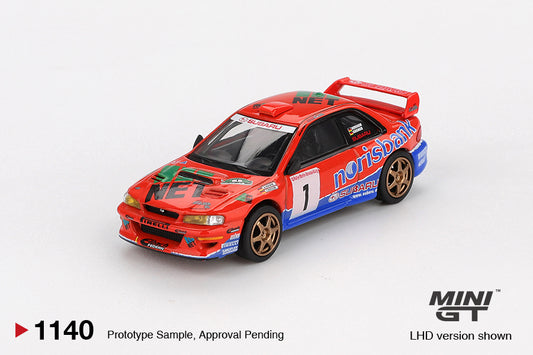 MINI GT Subaru Impreza WRC97 #1 1999 DRM Champion | 1140