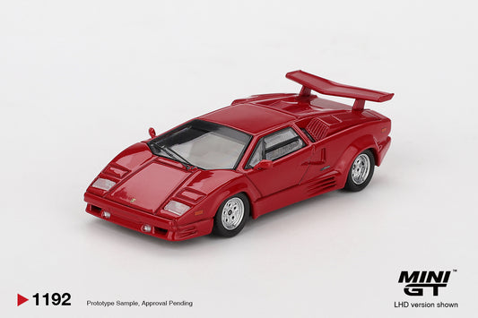 MINI GT Lamborghini Countach 25th Anniversary Red | 1192