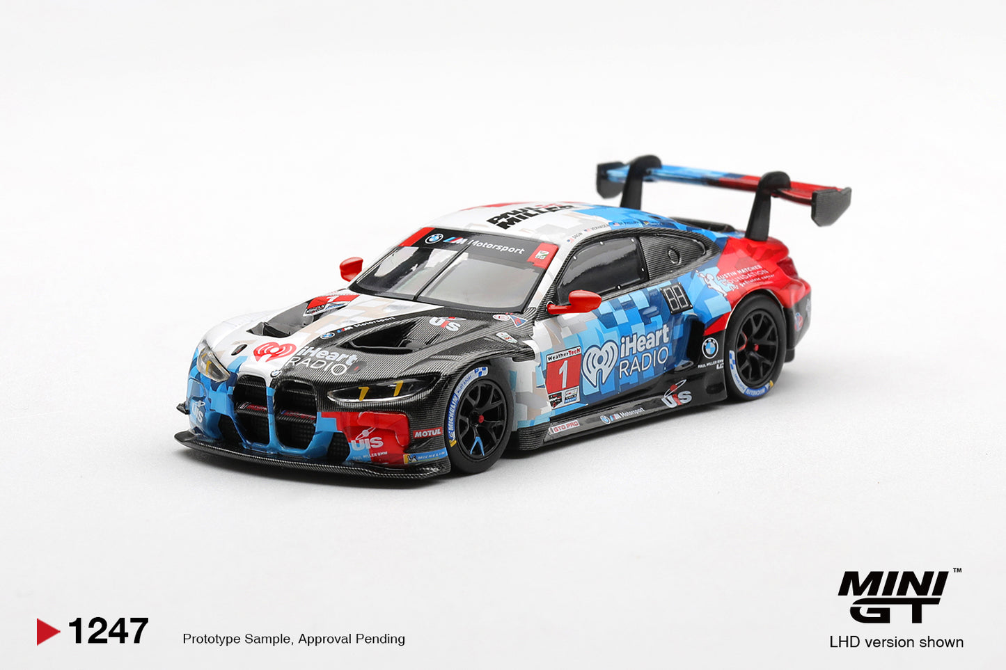 MINI GT BMW M4 GT3 EVO #1 Paul Miller Racing 2025 IMSA 24h Daytona | 1247 - PRE ORDER