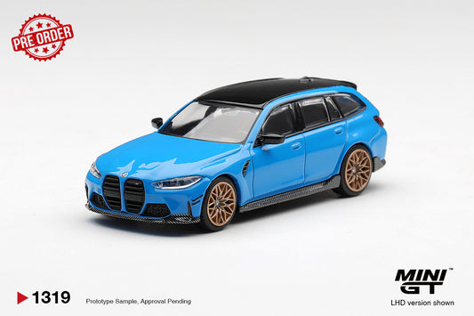 MINI GT BMW M3 M Performance Touring Riviera Blue | 1319 - PRE ORDER