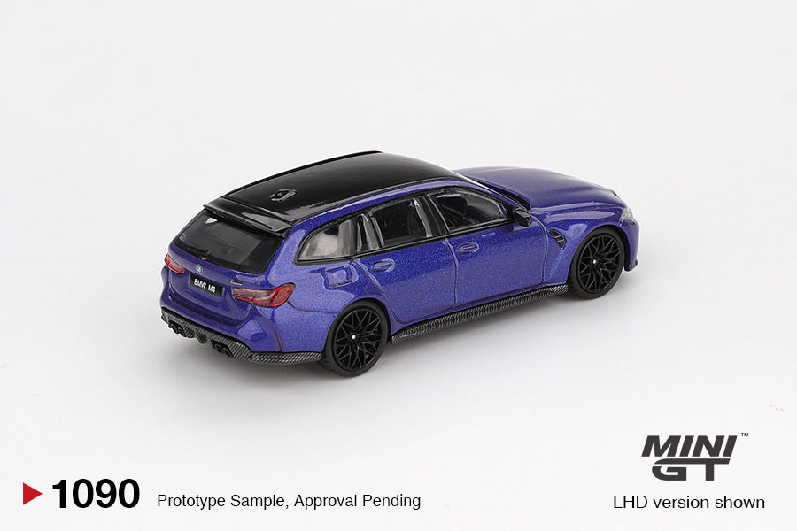 MINI GT BMW M3 Competition Touring Portimao Blue Metallic | 1090