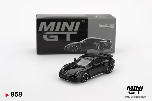 MINI GT Porsche 911 Dakar Black | 958