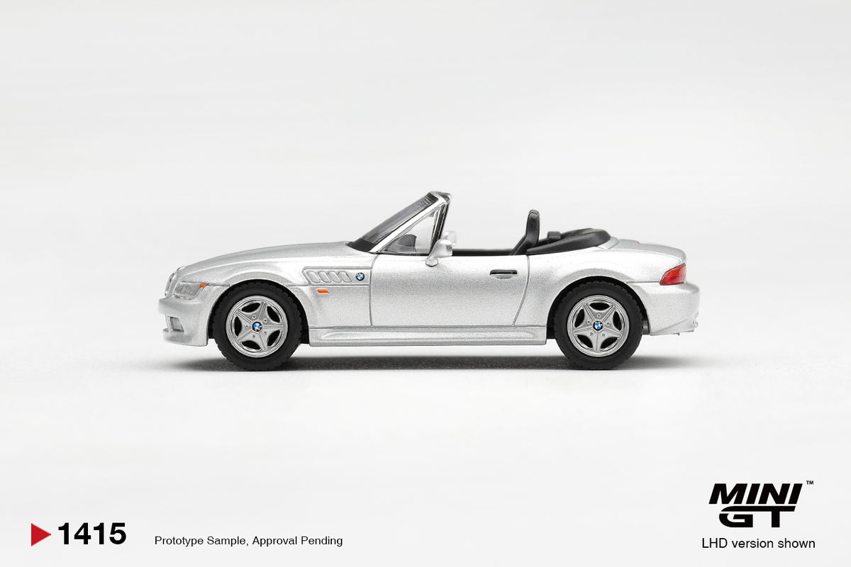 MINI GT BMW Z3 Titanium Silver | 1415 - PRE ORDER