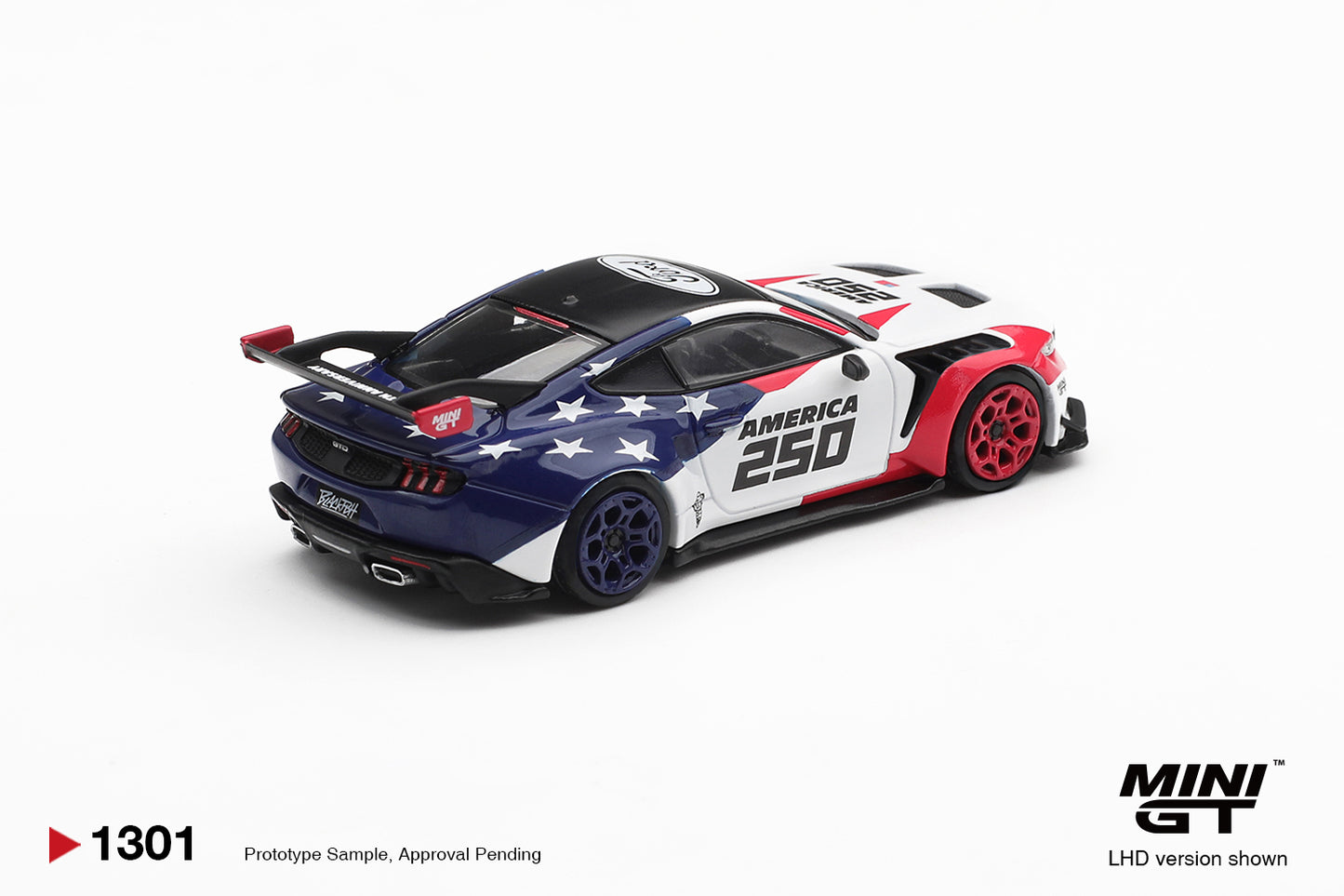 MINI GT Ford Mustang GTD America 250 USA Exclusive | 1301 - PRE ORDER