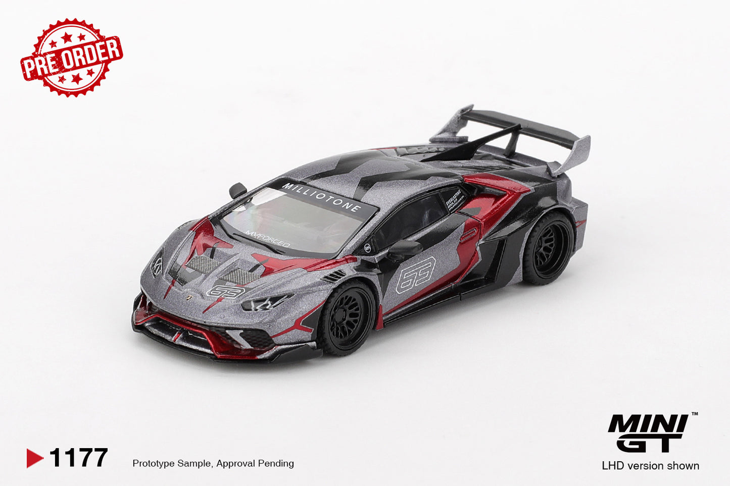 MINI GT Lamborghini Huracan GT Ronin | 1177 - PRE ORDER