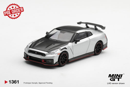 MINI GT Nissan GT-R (R35) Nismo 2024 Silver | 1361 - PRE ORDER