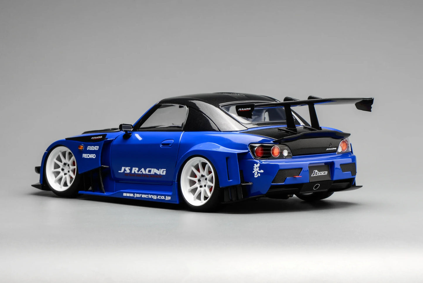 MOTORHELIX Honda S2000 J's Racing 2001 Blue Carbon | 1:18 - PRE ORDER