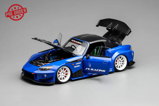 MOTORHELIX Honda S2000 J's Racing 2001 Blue Carbon | 1:18 - PRE ORDER