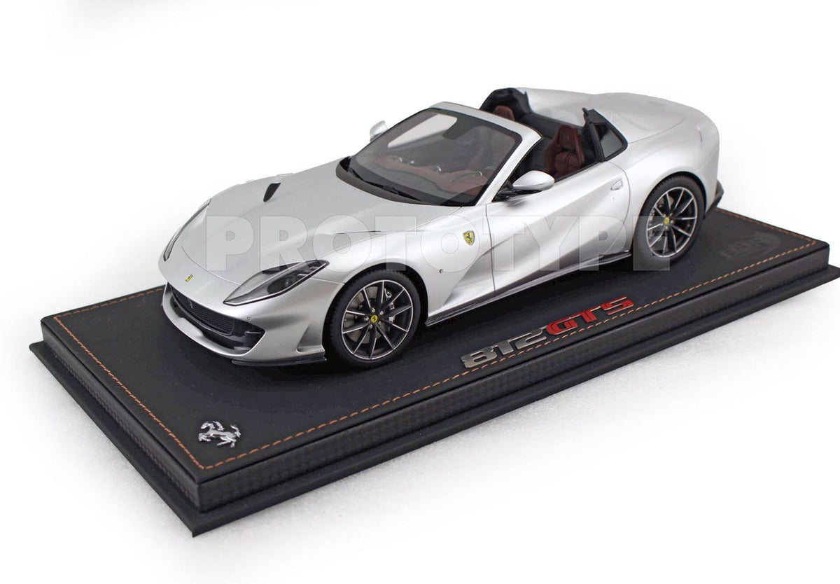 BBR 1:18 Ferrari 812 GTS | Alluminio Matt - PRE ORDER