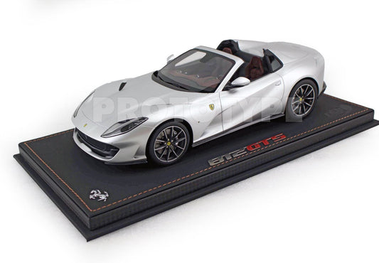 BBR 1:18 Ferrari 812 GTS | Alluminio Matt - PRE ORDER