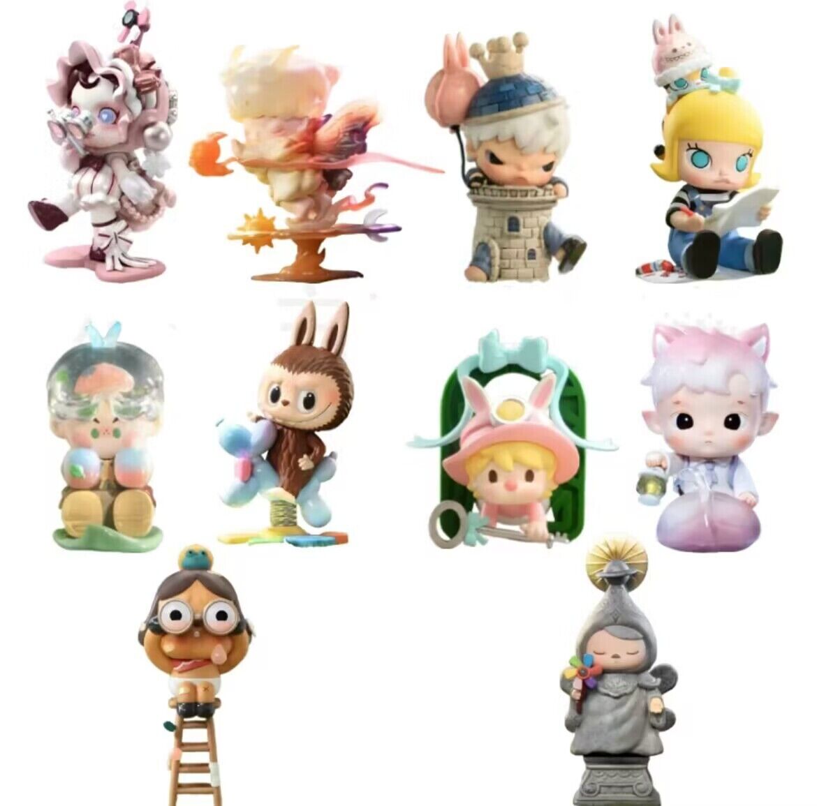 POP MART Labubu Finding Mokoko (Full Set x10) The Monsters POP MART Labubu Finding Mokoko (Full Set x10) The Monsters