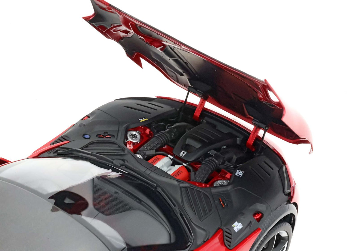 BBR 1:18 Ferrari Purosangue Rosso Magma | Luxury Pack