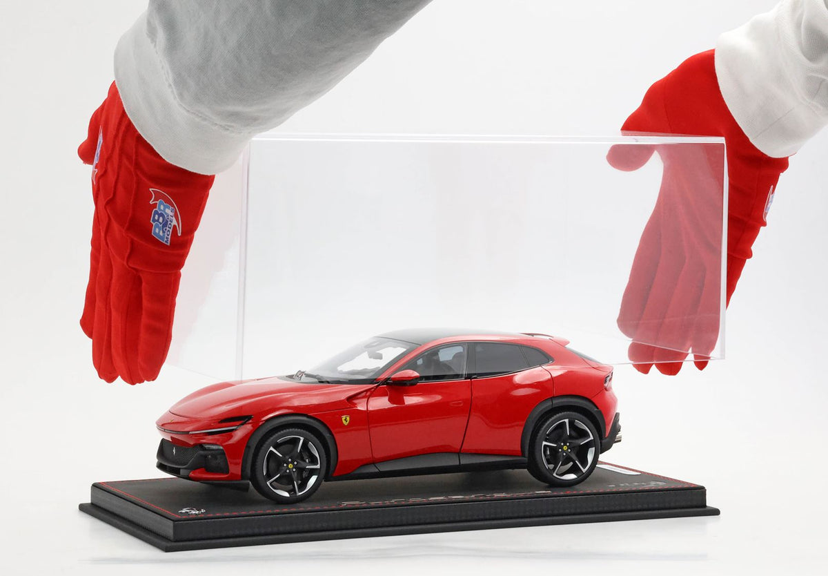 BBR 1:18 Ferrari Purosangue Rosso Corsa | Luxury Pack