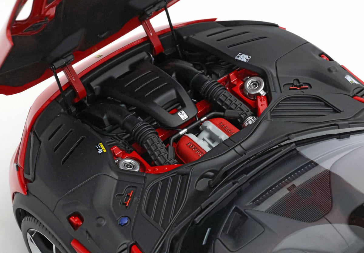 BBR 1:18 Ferrari Purosangue Rosso Corsa | Luxury Pack