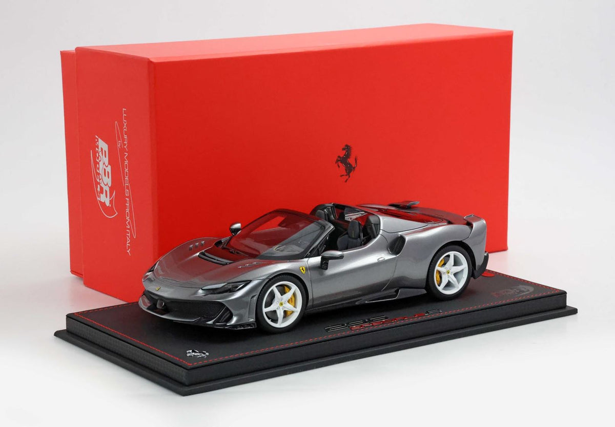 BBR 1:18 Ferrari 296 Speciale Aperta | Grigio Ferro