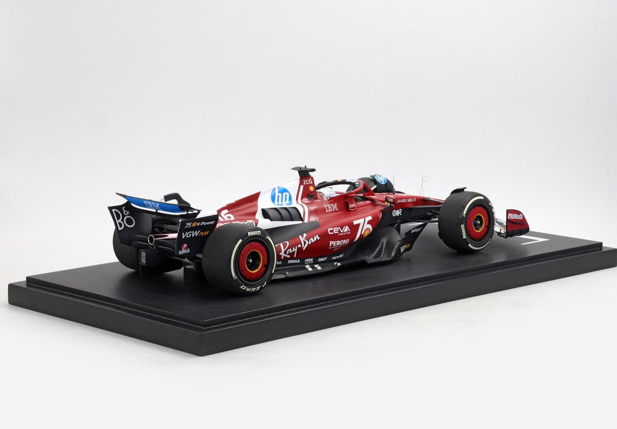 BBR 1:12 Ferrari SF-25 Monaco Livery 75 Years with Shell | C. Leclerc