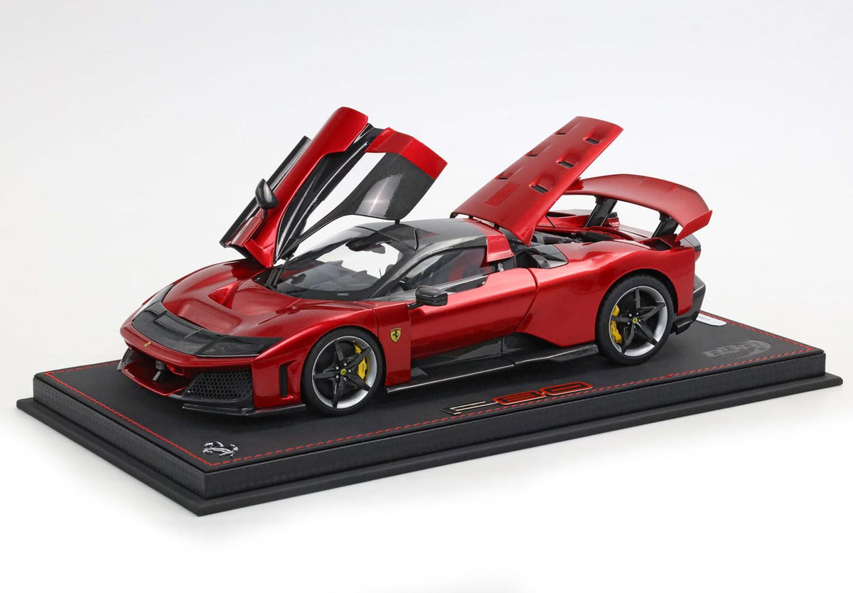 BBR 1:18 Ferrari F80 Apribile | Rosso Supercar (Launch Pack) - PRE ORDER