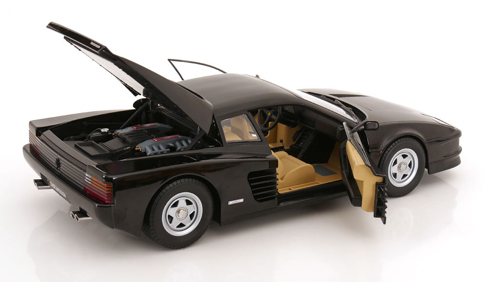 KK-SCALE Ferrari Testarossa 1984 Black | 1:12