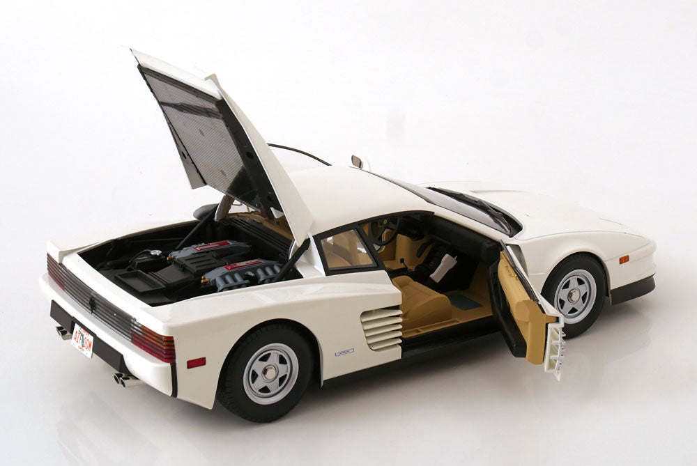 KK-SCALE Ferrari Testarossa 1984 Monospecchio White | 1:12
