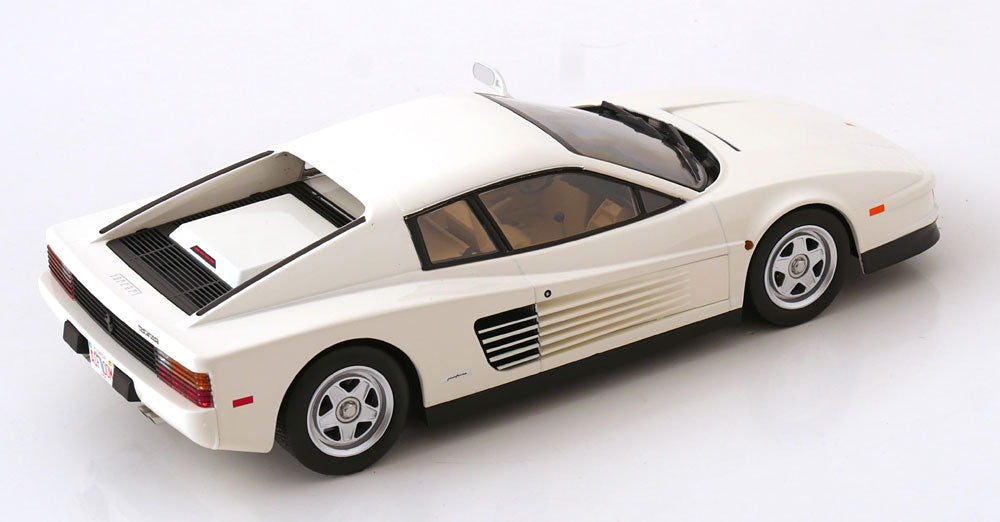 KK-SCALE Ferrari Testarossa 1984 Monospecchio White | 1:18