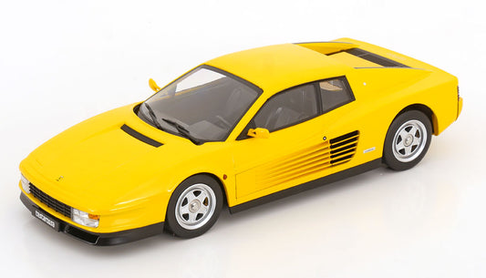 KK-SCALE Ferrari Testarossa 1986 Yellow | 1:18