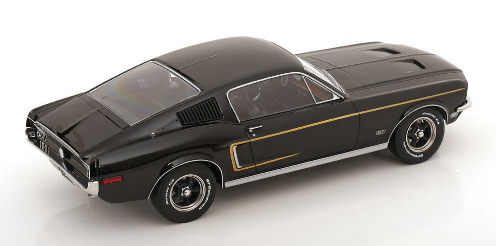 KK-SCALE Ford Mustang GT Fastback 1968 Black | 1:18