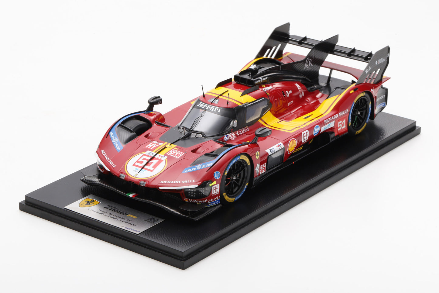 LOOKSMART 1:18 Ferrari 499P #51 - 24h Le Mans 2025 (3° Place) | Pier Guidi/Calado/Giovinazzi