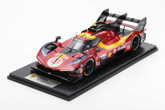 LOOKSMART 1:18 Ferrari 499P #51 - 24h Le Mans 2025 (3° Place) | Pier Guidi/Calado/Giovinazzi