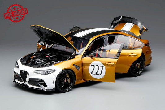 MOTORHELIX Alfa Romeo Giulia GTAm #227 Racing | 1:18 Limited Edition (699pz) - PRE ORDER