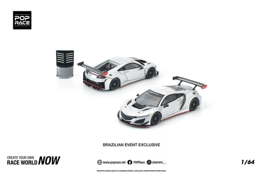 POP RACE Honda NSX GT3 EVO22 2022 | 1:64 (Brazilan Event Exclusive)