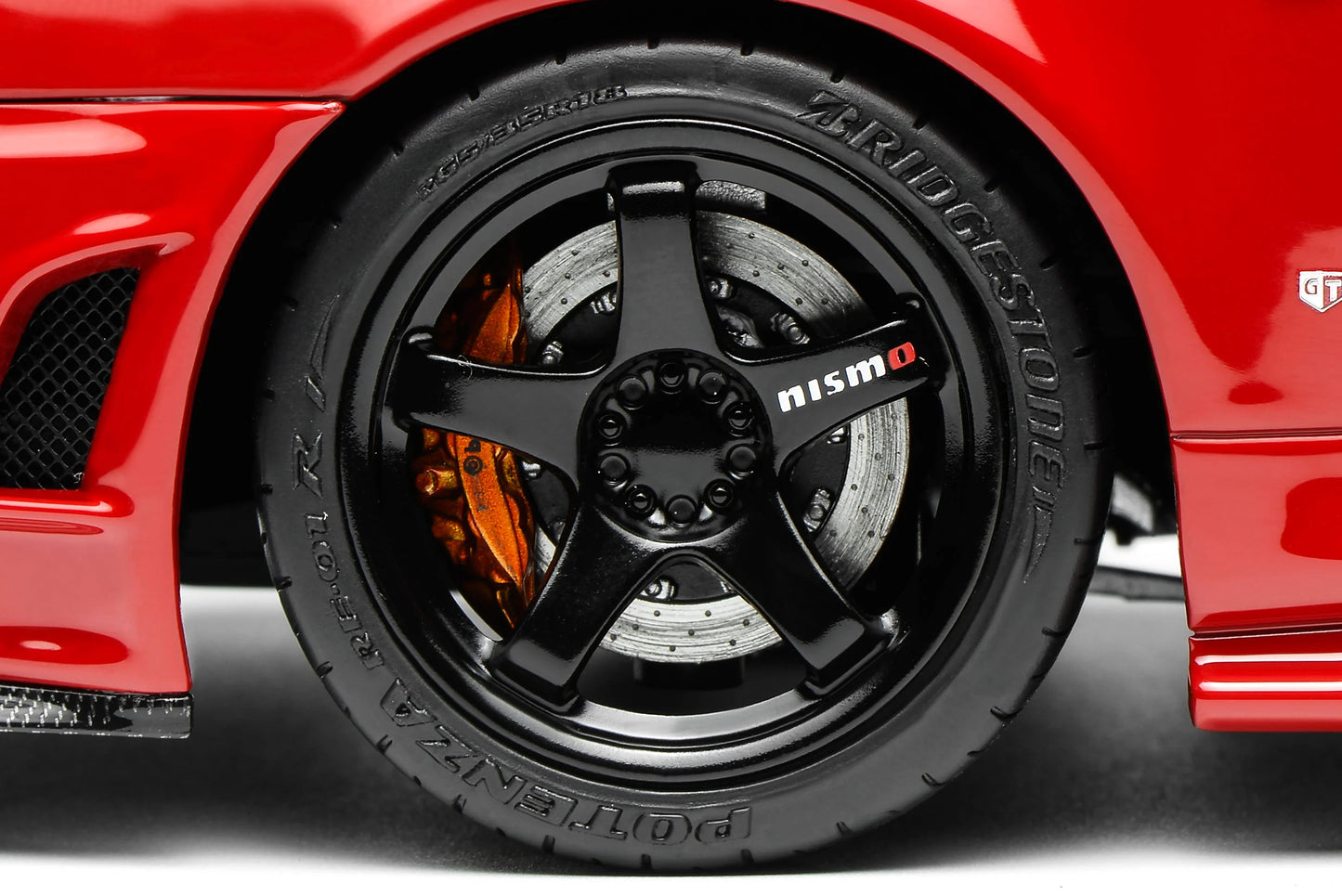 MOTORHELIX Nissan GT-R (R34) CRS Active Red 2002 | 1:18