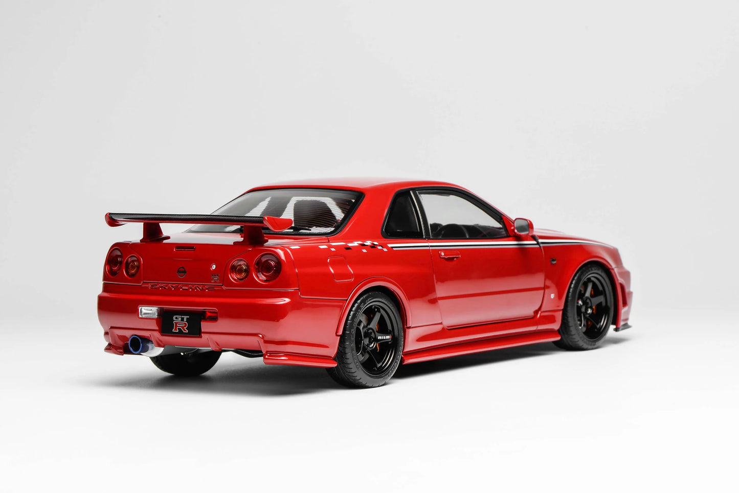 MOTORHELIX Nissan GT-R (R34) CRS Active Red 2002 | 1:18