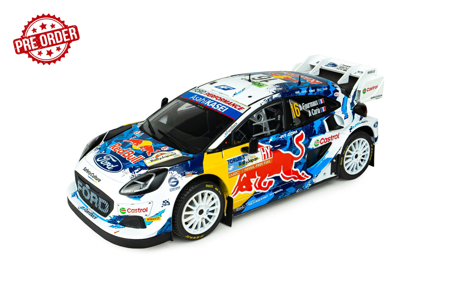 SOLIDO Ford Puma Rally1 Hybrid - WRC Japan Rally 2024 | 1:18 - PRE ORDER