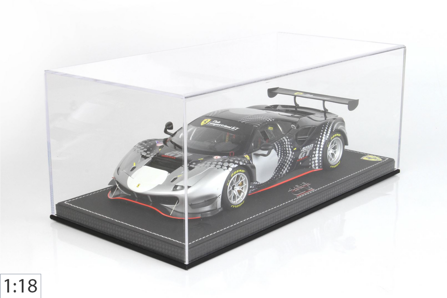 BBR 1:18 Ferrari 488 GT | Blue Nart Livery #126/128