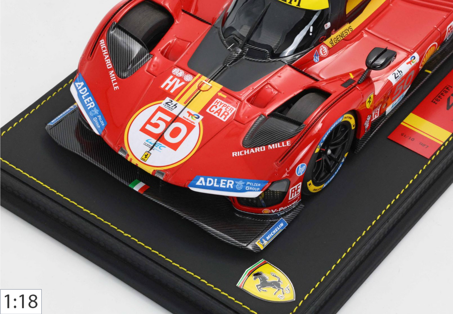BBR 1:18 Ferrari 499P #50 - 24h Le Mans Winnter (Special Pack) | #10/15