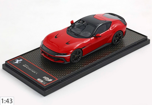 BBR 1:43 Ferrari 12 Cilindri Coupe | Rosso Corsa #037/299