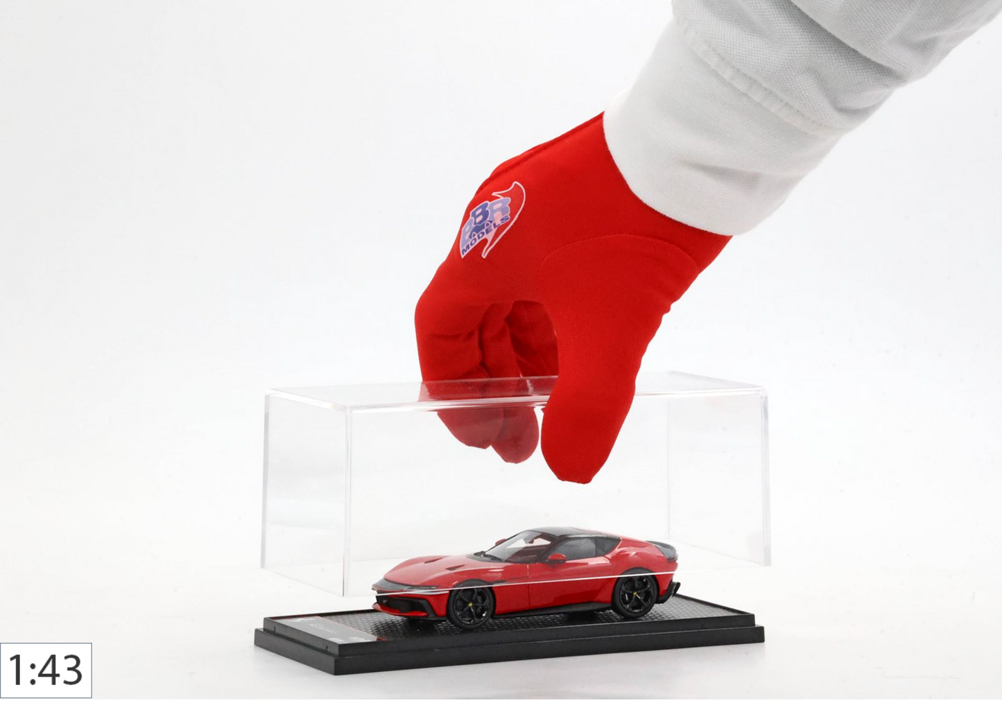 BBR 1:43 Ferrari 12 Cilindri Coupe | Rosso Corsa #037/299