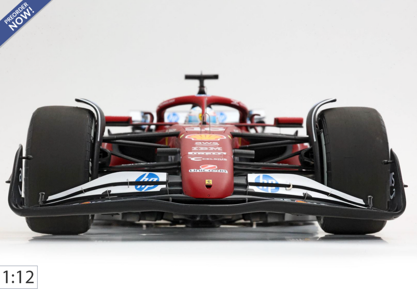 BBR 1:12 Ferrari SF-25 Monaco Livery | C. Leclerc - PRE ORDER