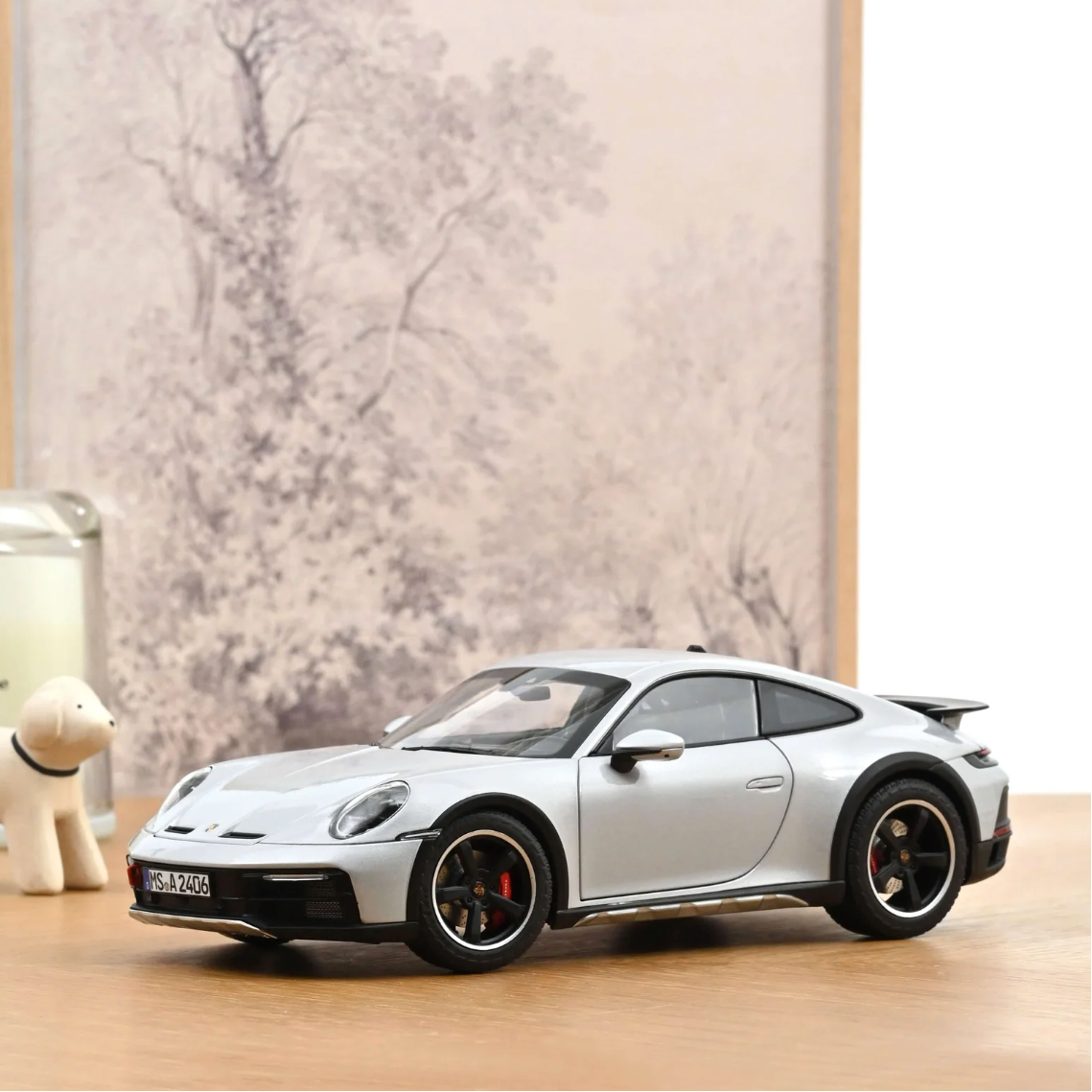 NOREV Porsche 911 Dakar 2023 Ice Grey Metallic | 1:18