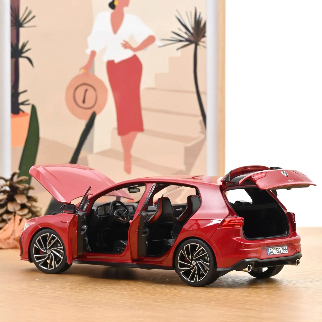 NOREV VW Golf GTI 2020 Tornado Red | 1:18 - PRE ORDINE